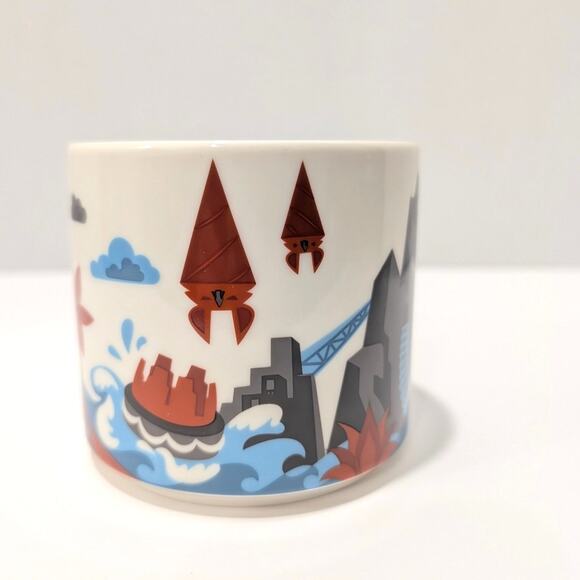 Starbucks Coffee Mug Disney Animal Kingdom 'You Are Here' 14oz No Box - Picture 4 of 9